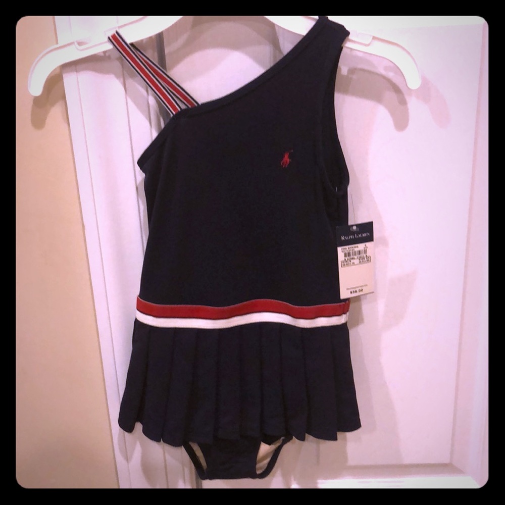 Girls size 6x Ralph Lauren bathing suit NWT